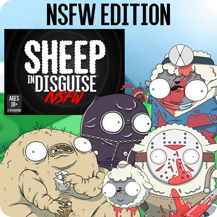 Sheep in Disguise: NSFW Version - Adult -Card -Game Packed Full of Sheep, A