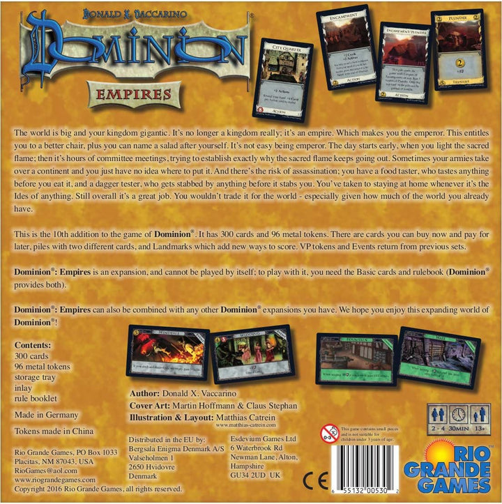 Rio Grande Games Dominion: Empires Expansion (RIO530)