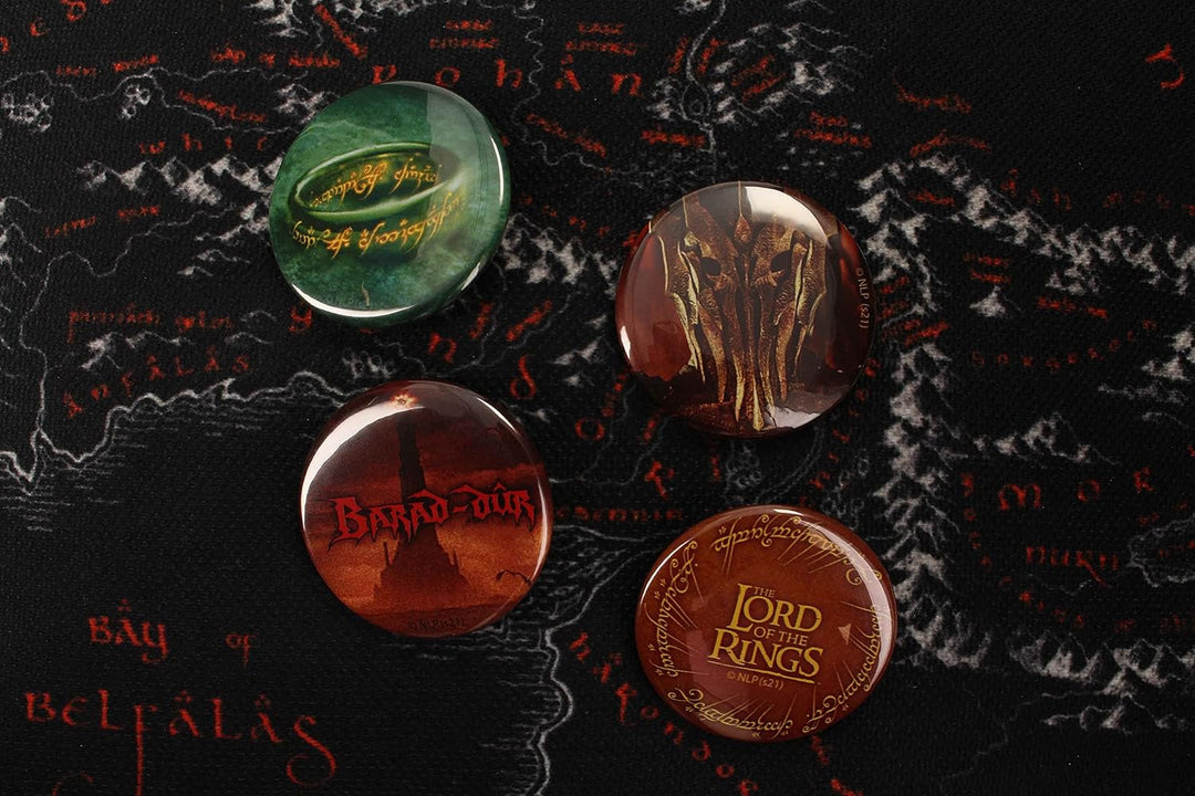 SD Toys The Lord of the Rings Badge Set - Pack of 4 (200576)