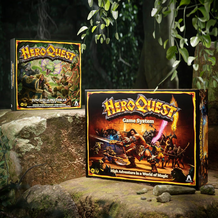 Avalon Hill HeroQuest Jungles of Delthrak Quest Pack Expansion (F9907)