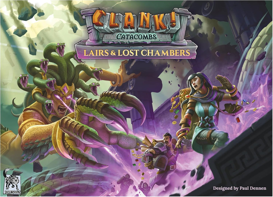 Dire Wolf Clank! Catacombs - Lairs & Lost Chambers Board Game Expansion (DWD02013)