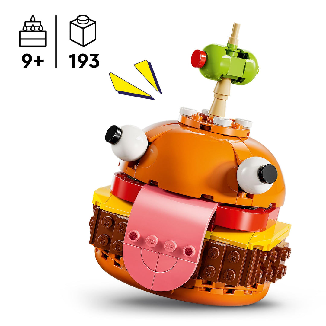 LEGO Fortnite Durrr Burger Building Set 77070 - Collectible Video Game Character Model for Kids 9+