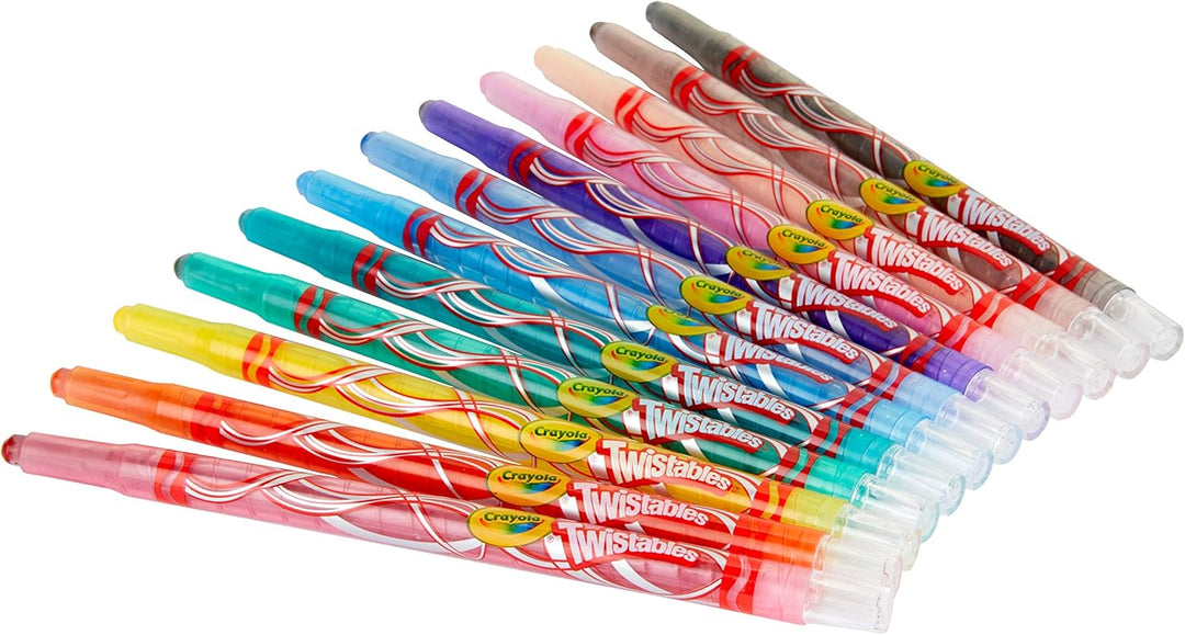 Crayola Twistables Crayons - 12 Count Multicolor Pack