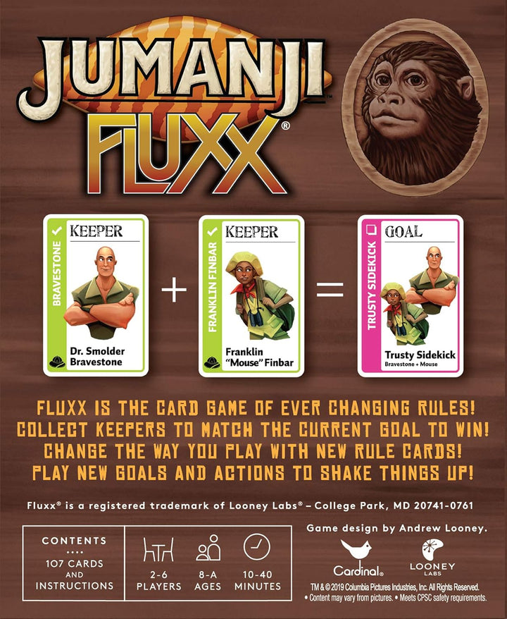 Looney Labs Jumanji Fluxx Card Game (LON00103)