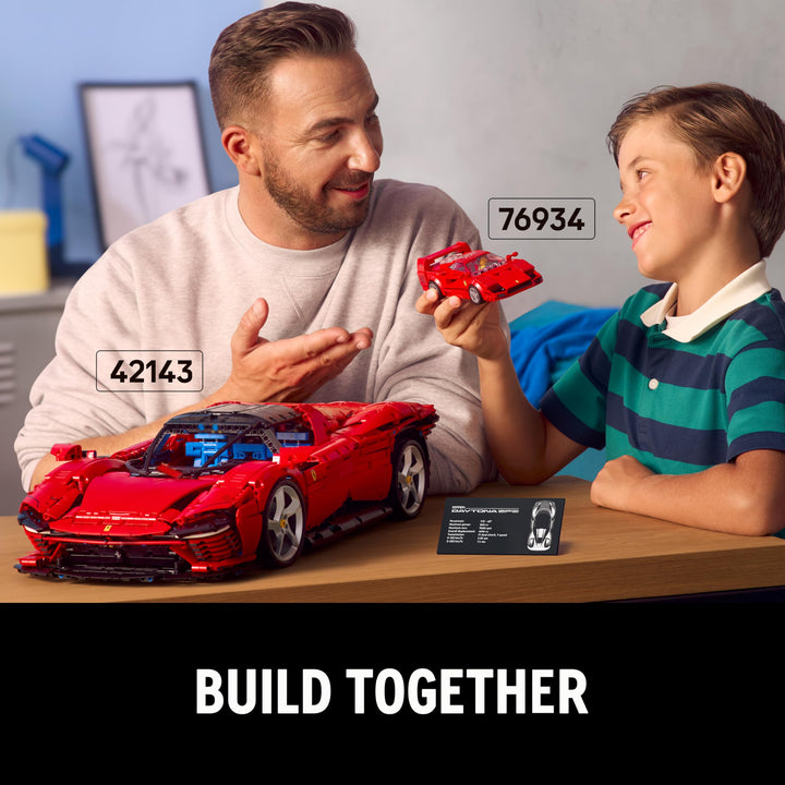 LEGO Speed Champions Ferrari F40 Supercar Buildable Vehicle - 318-Piece Toy Car for Ages 9+