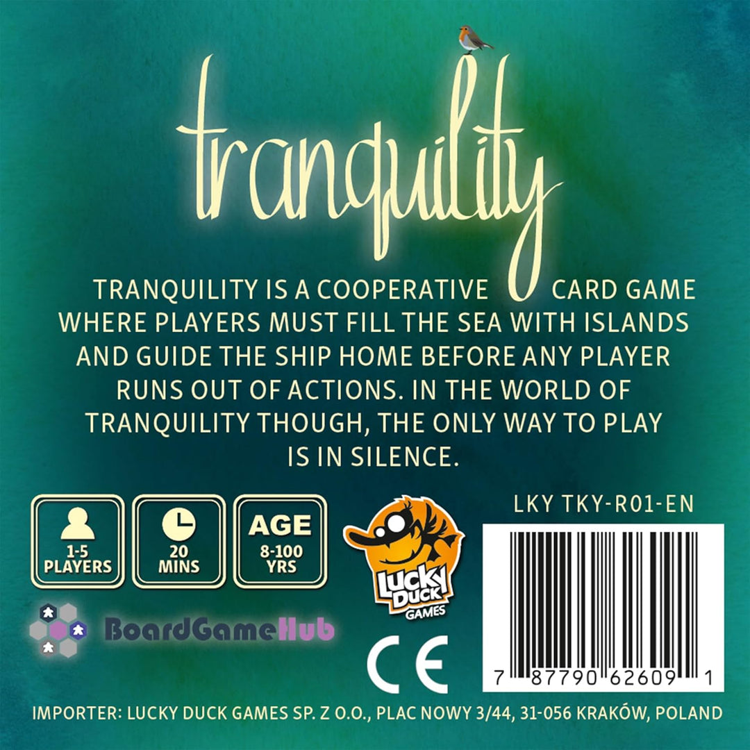 LUCKY DUCK GAMES Tranquility Board Game (TKY-R01-ENLKY)