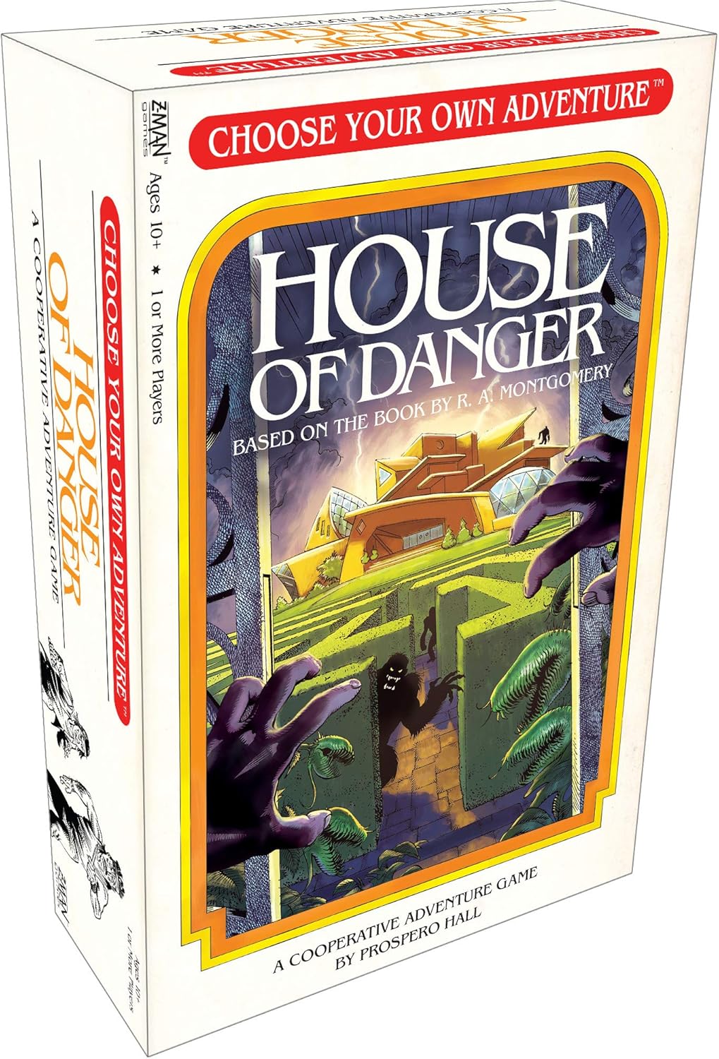 Z-Man Games Choose Your Own Adventure: House of Danger Board Game (ZMGCYA01)