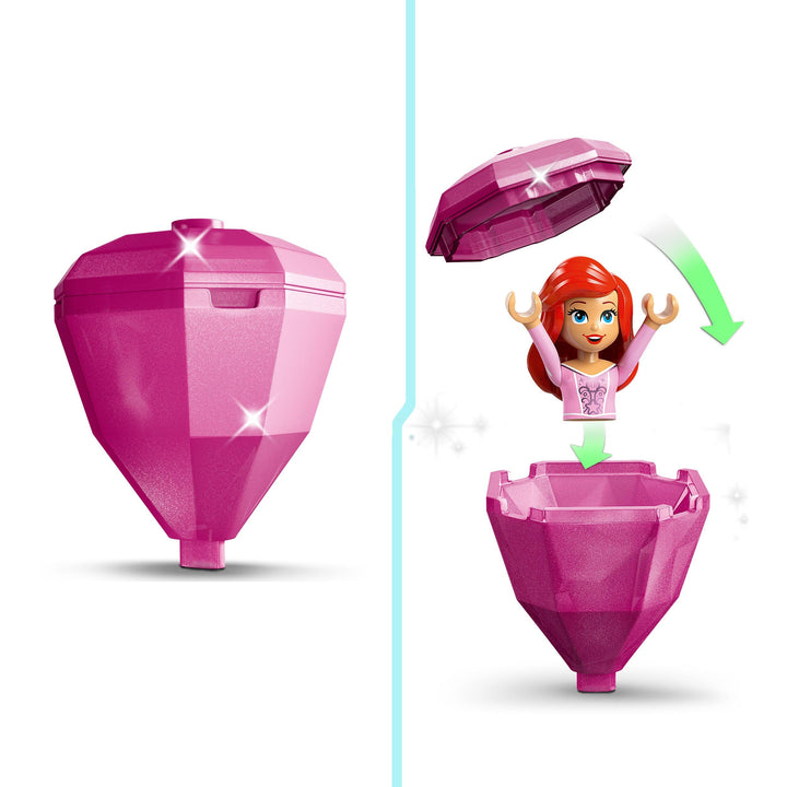 LEGO ǀ Disney Twirling Ariel Building Toy - Spinning Playset for 5+ Year Olds
