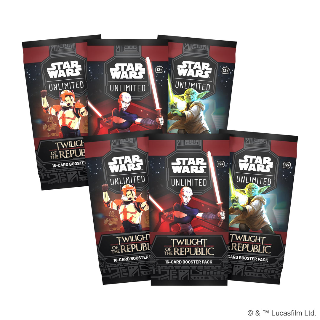 Fantasy Flight Games Star Wars: Unlimited Twilight of the Republic Prerelease Box (SWH0304EN)