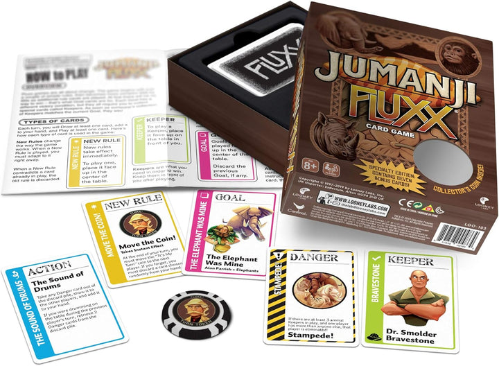 Looney Labs Jumanji Fluxx Card Game (LON00103)