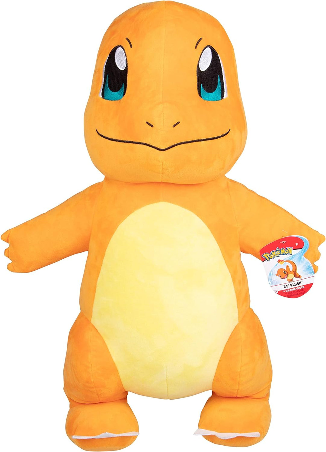 Pokémon 24" Lifesize Charmander Plush Stuffed Toy - Largest Ever Available, Ages 24 Months+