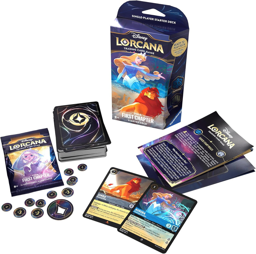 Ravensburger Disney Lorcana TCG Trading Card Game Starter Deck (11098168)