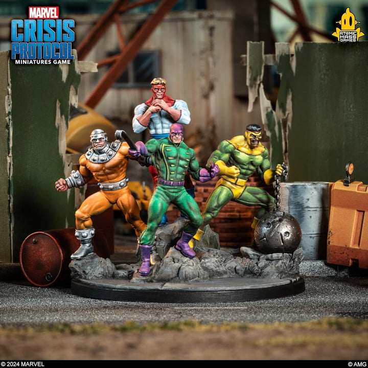 Atomic Mass Games Marvel Crisis Protocol: A& Wrecking Crew Miniatures Expansion (AMGCP162)