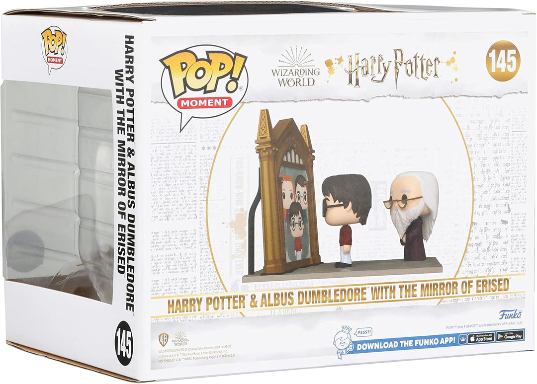 Funko Pop! Harry Potter - Harry Potter and Albus Dumbledore with Mirror of Erised Vinyl Figure (63144)