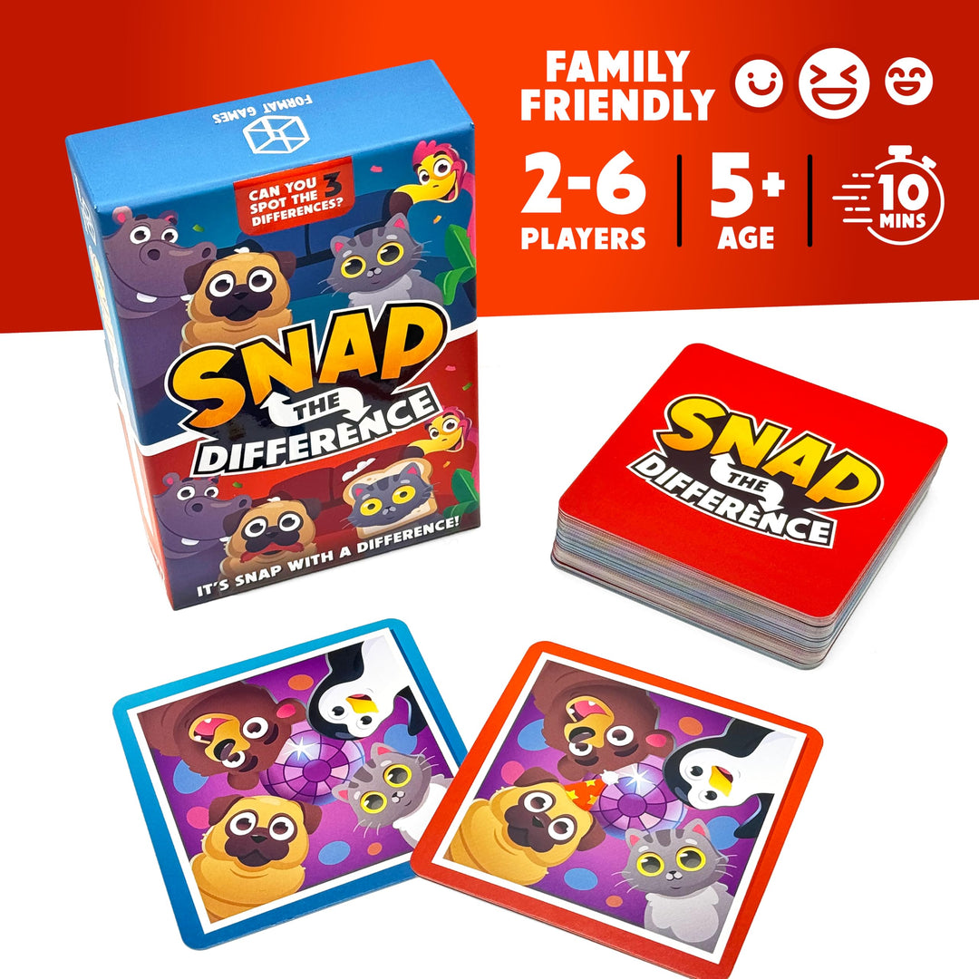 Format Games Snap the Difference Card Game (SNAP01)
