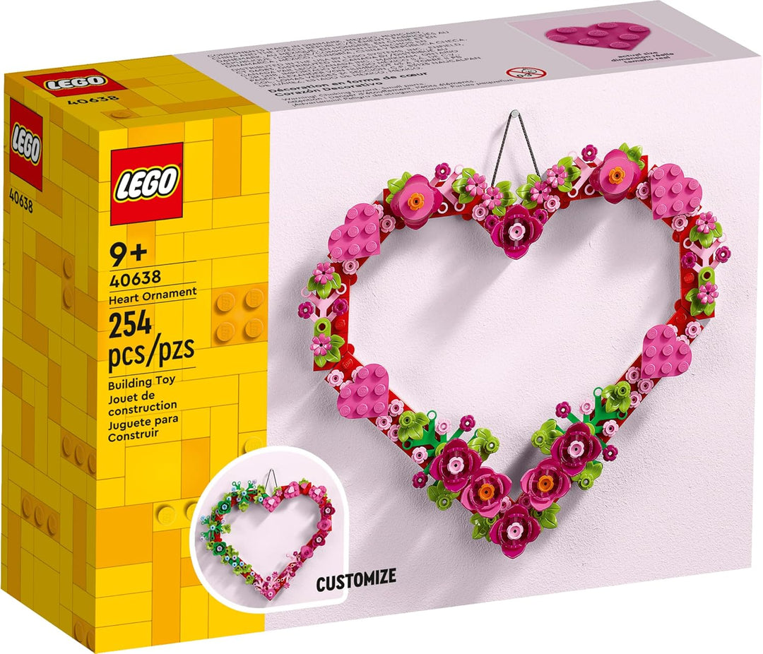 LEGO Creator Heart Ornament Set 40638 - Creative Building Toy for 9+
