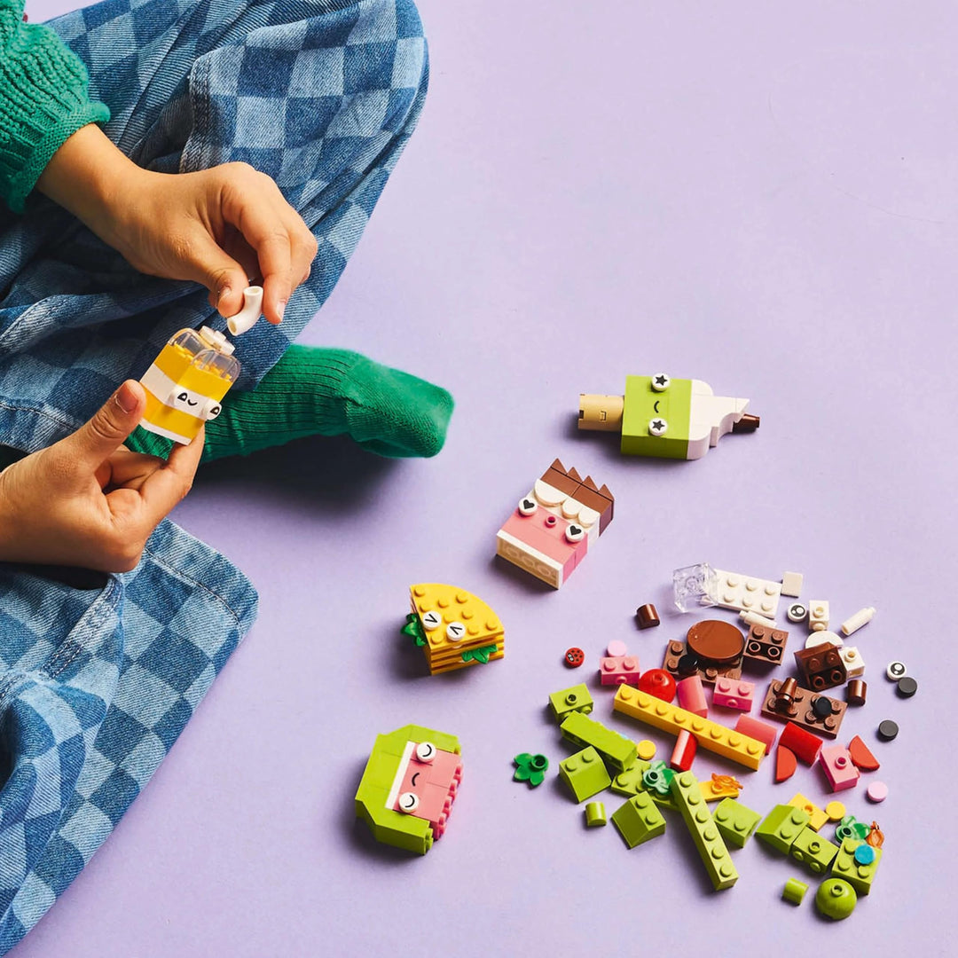 LEGO Classic Creative Food Friends Playset - Building Toy for 4+ Year Olds