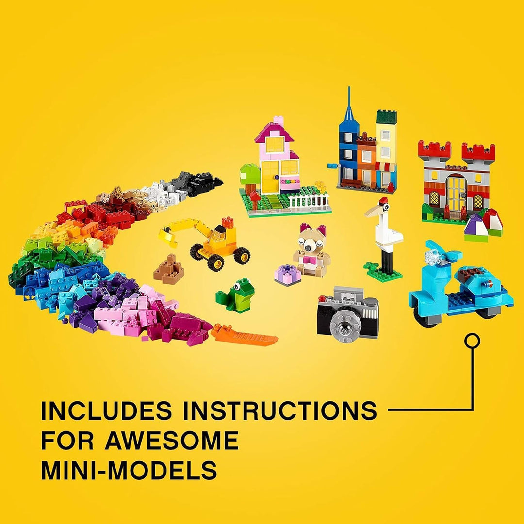 LEGO Classic Large Creative Brick Box 10698 - 790-Piece Building Set for Kids 4+