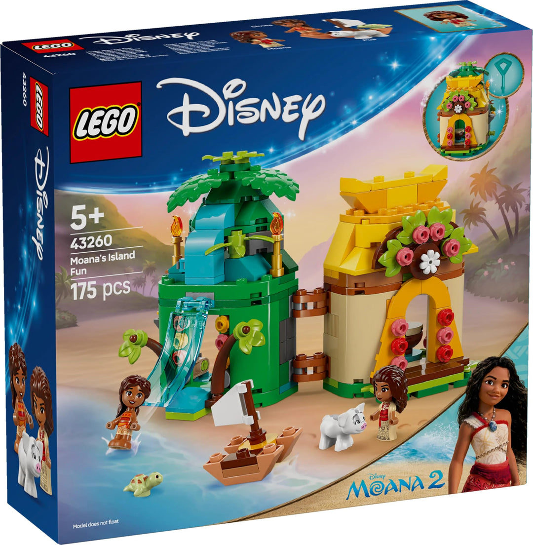 LEGO Disney Moana 2 Moana's Island Fun - Building Set for 5+ Year Olds