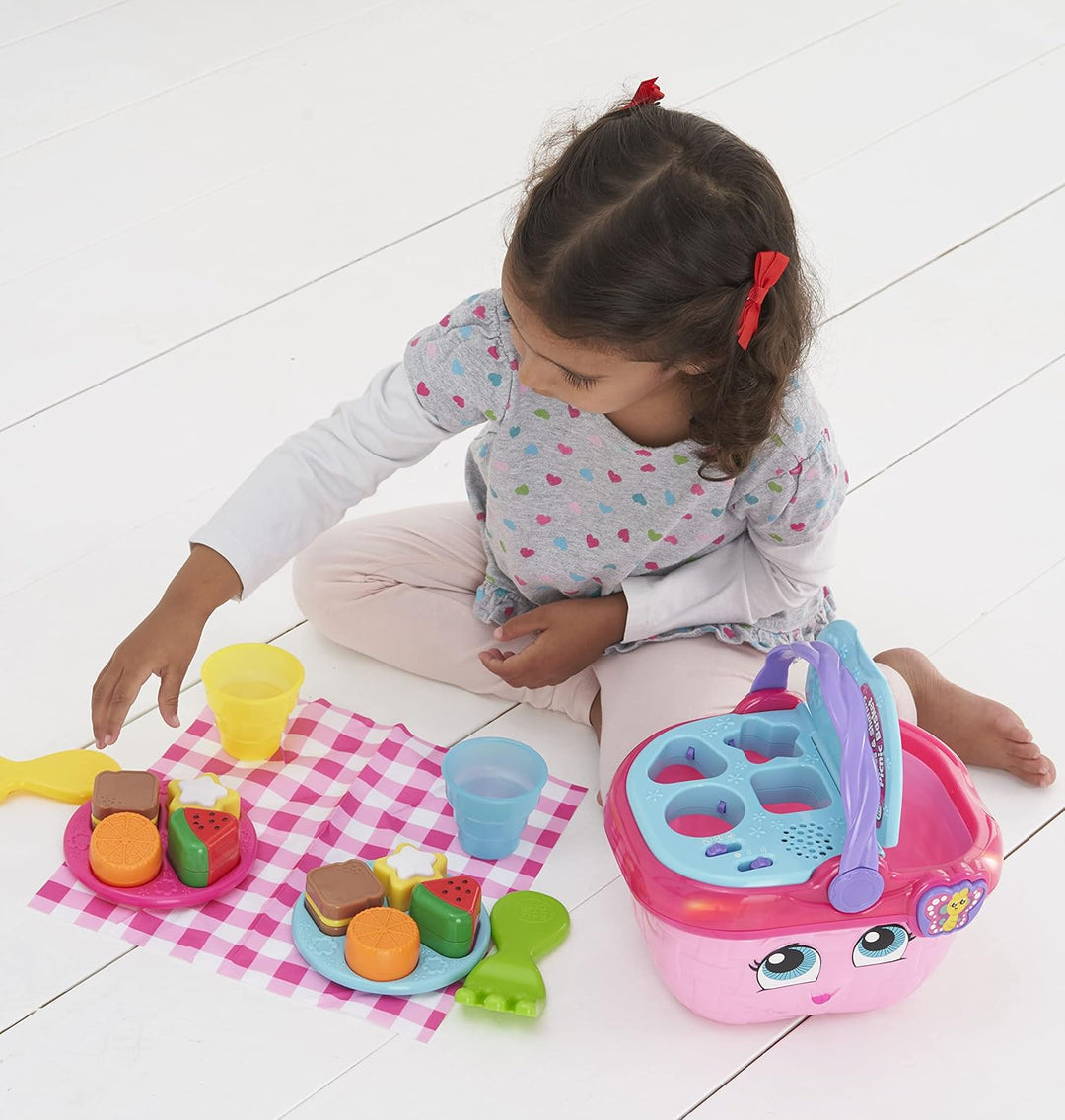 LeapFrog Shapes & Sharing Picnic Basket - Interactive Educational Toy for Ages 6-36 Months