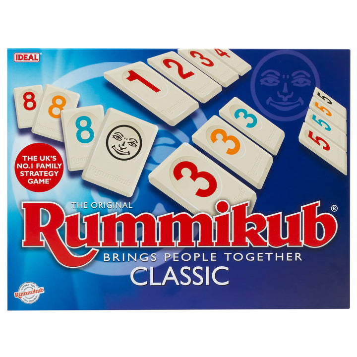 Ideal Rummikub Classic Numbers Strategy Game