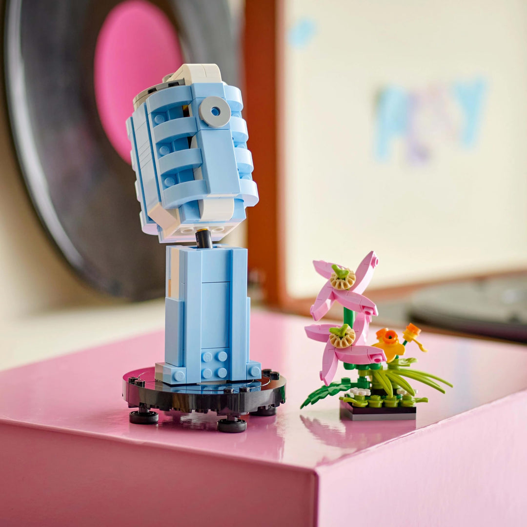 LEGO Creator 3in1 Record Player with Flowers Building Set - Rebuilds into Radio or Microphone, 366 Pieces