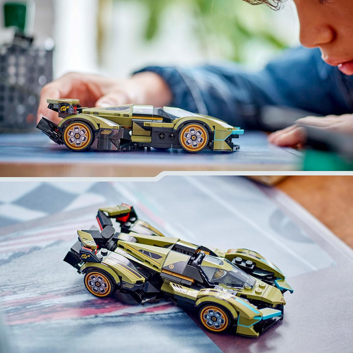 LEGO Speed Champions Lamborghini Lambo V12 Vision GT Super Car 76923 - Building Set for Ages 10+