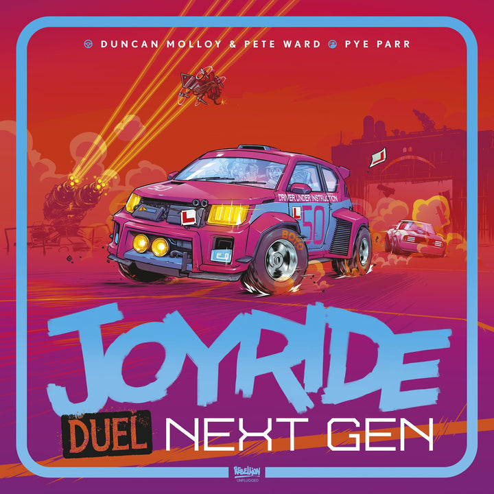 Rebellion Unplugged JOYRIDE DUEL: Next Gen Racing Board Game (RBN06001)