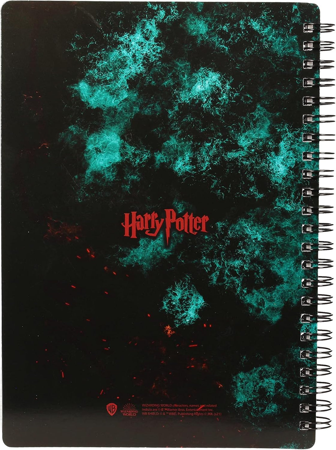 Harry Potter vs. Voldemort 3D Effect Notebook - SD Toys (A5 Notebook, Licensed Edition)