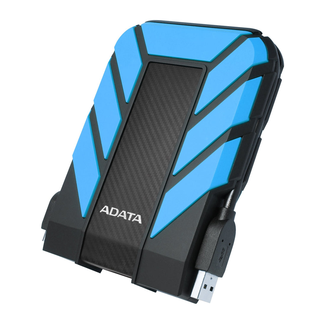 ADATA Dashdrive Durable HD710 Pro External Hard Disk Drive, USB 3.1 (2TB, Blue) - IP68 Waterproof, Military-Grade Shockproof, Triple-Layered Protection