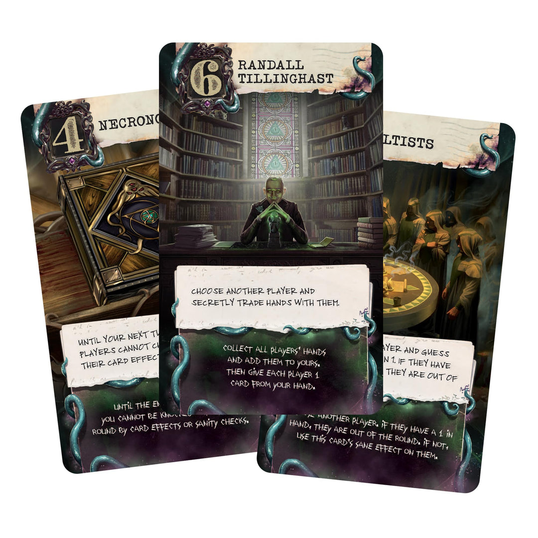 Z-Man Games Arkham Horror: The Lovecraft Letter Card Game (ZMGLLF0101)