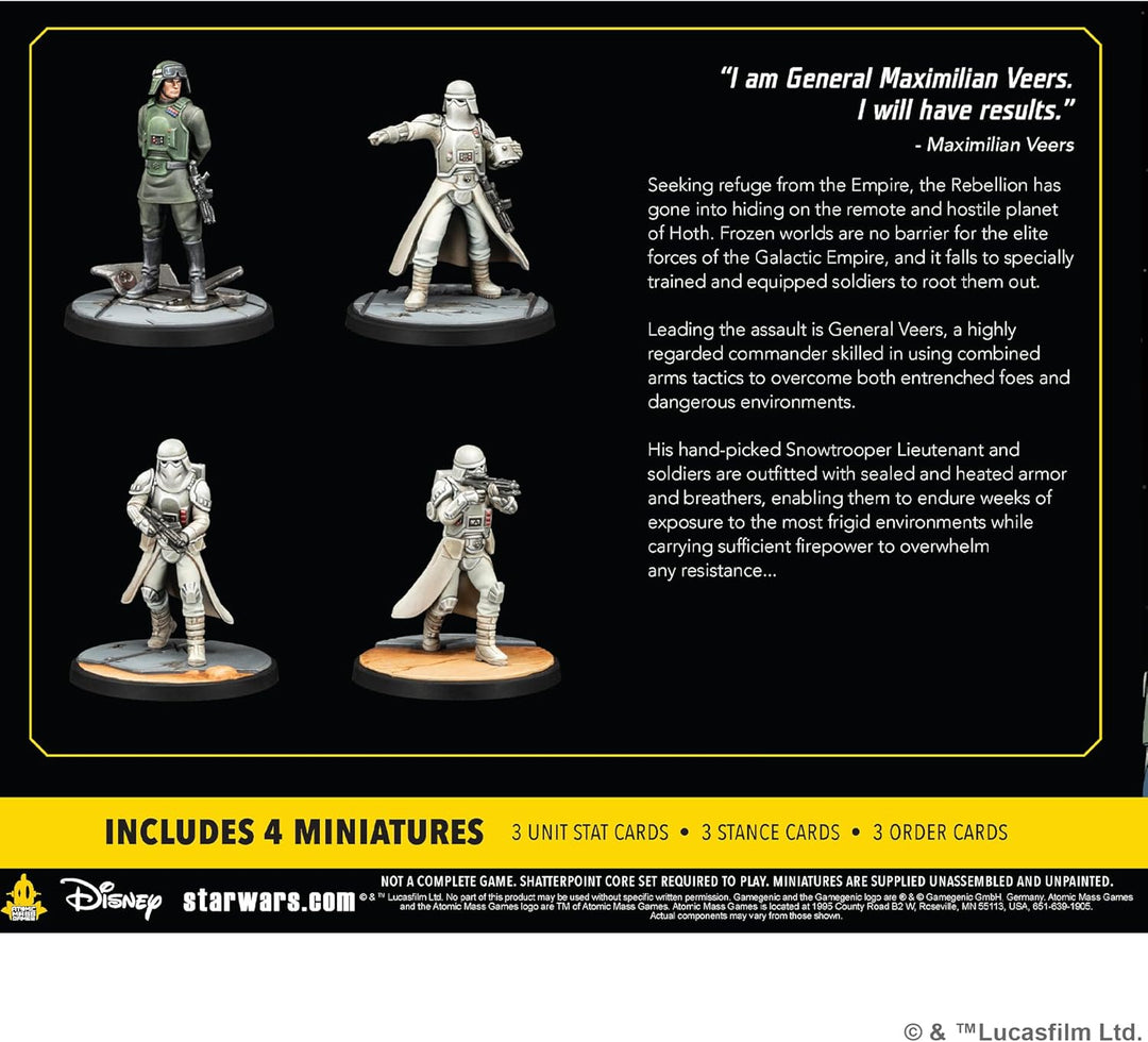 Atomic Mass Games Star Wars Shatterpoint Maximum Firepower Squad Pack Tabletop Miniatures Game (AMGSWP46)