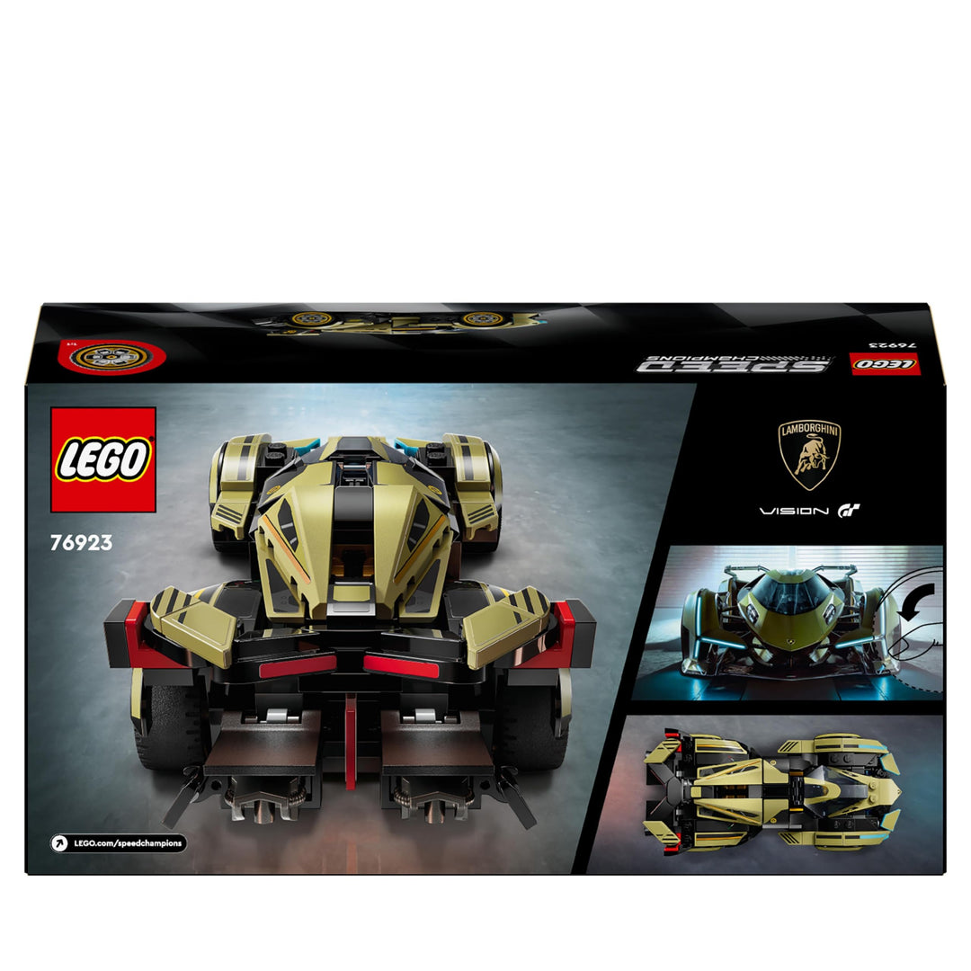 LEGO Speed Champions Lamborghini Lambo V12 Vision GT Super Car 76923 - Building Set for Ages 10+