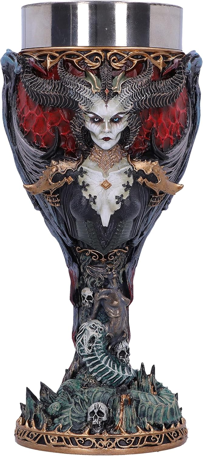 Nemesis Now Diablo IV - Lilith Resin Goblet (B6442X3)