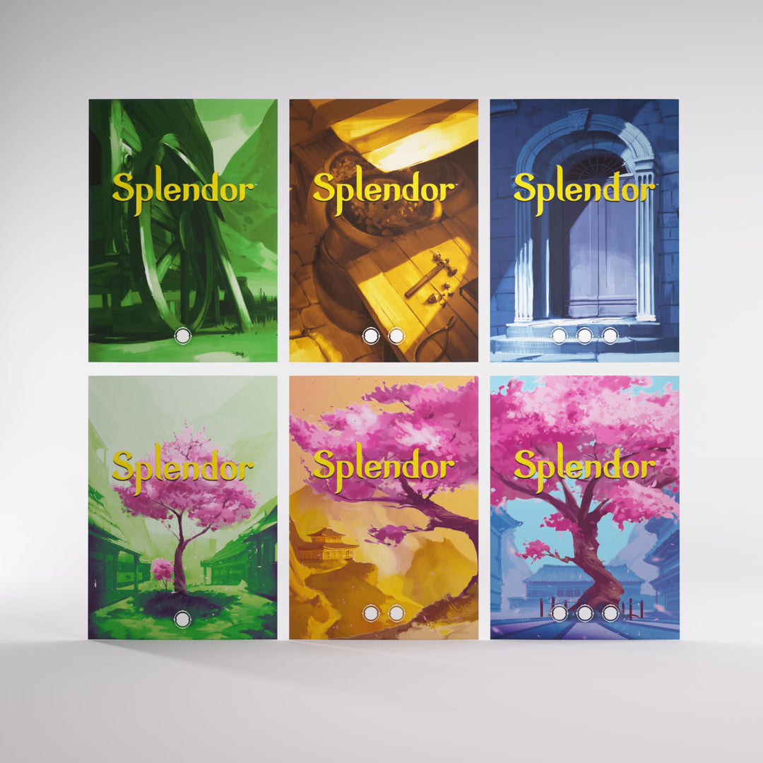 Gamegenic, Splendor Art Sleeves, 120 Sleeves Per Pack, Enough for All Splen