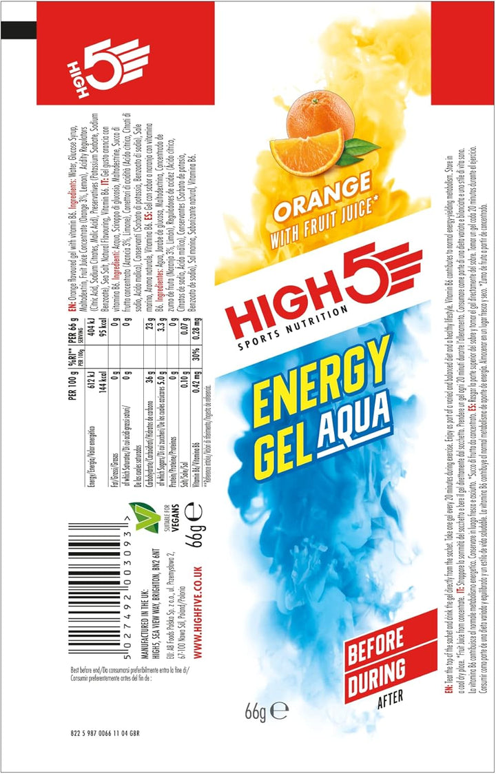 HIGH5 - Energy Gel Aqua [Audio CD]