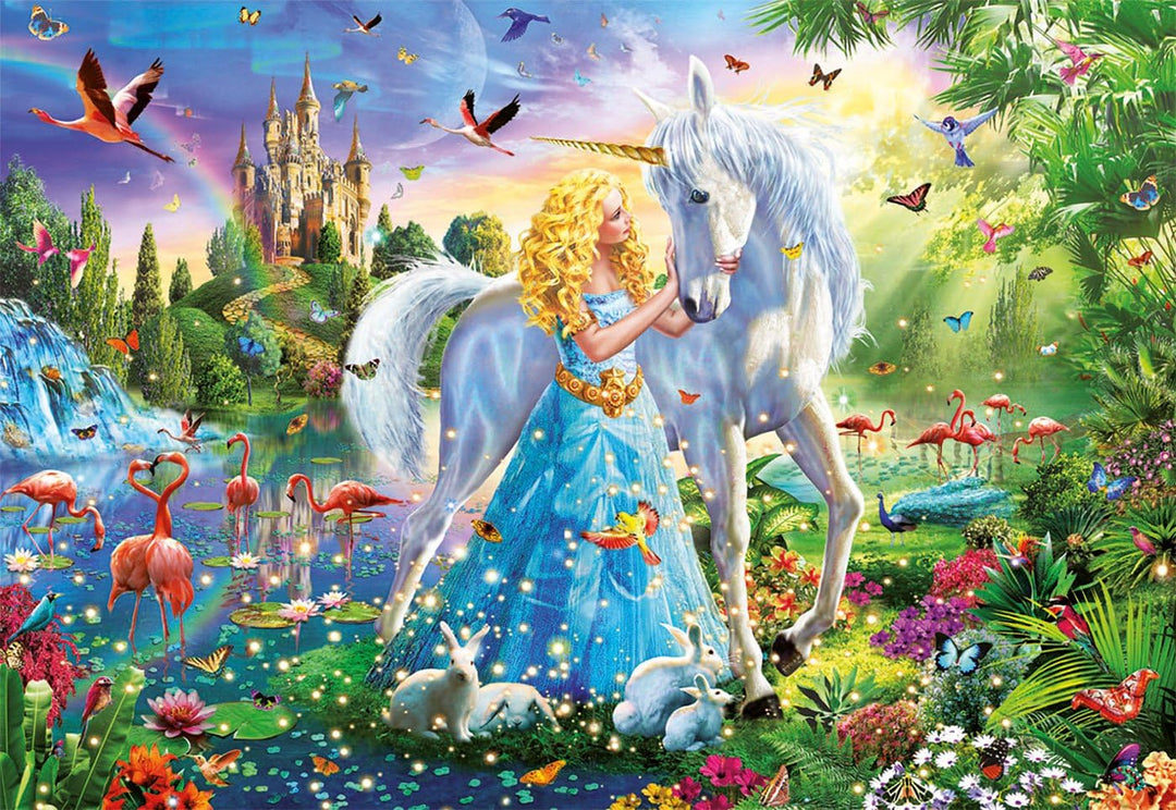 Unbekannt Die Prinzessin und Das Einhorn 1000-Piece Jigsaw Puzzle (17654)