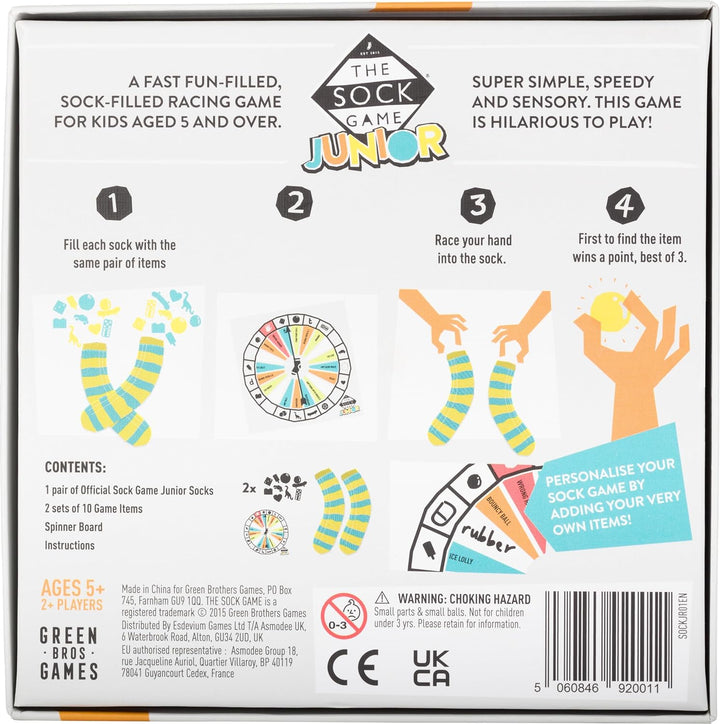 Green Brothers Games The Sock Game Junior Family Game (GRESOCKJR01EN)