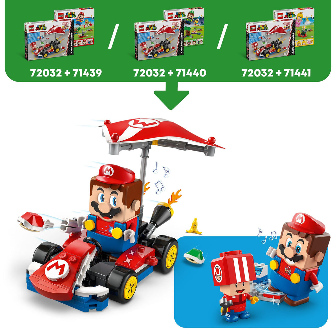 LEGO Super Mario: Mario Kart – Standard Kart Playset for Kids 7+