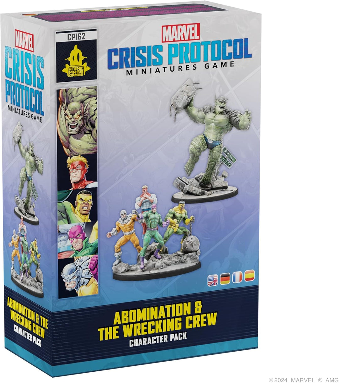 Atomic Mass Games Marvel Crisis Protocol: A& Wrecking Crew Miniatures Expansion (AMGCP162)