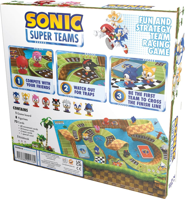 Zygomatic Sonic Super Teams Card Game (ASMZYGSON01EN)