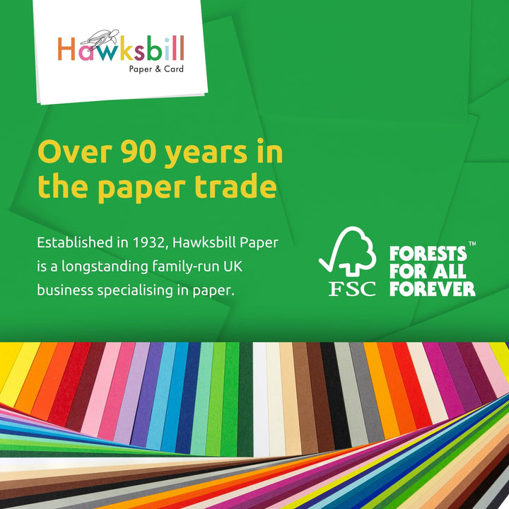 Hawksbill A3 Black Sketchbook Hardcover Spiral 40 Sheets 150GSM Acid-Free Paper