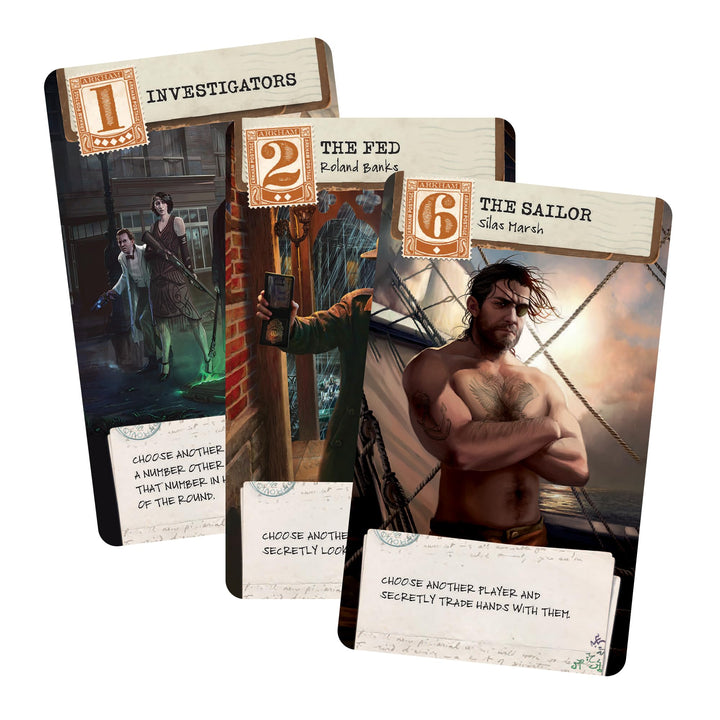 Z-Man Games Arkham Horror: The Lovecraft Letter Card Game (ZMGLLF0101)