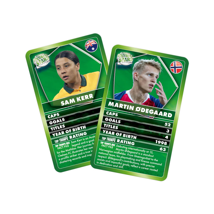 Top Trumps World Football Stars Specials Card Game - Play with Lionel Messi