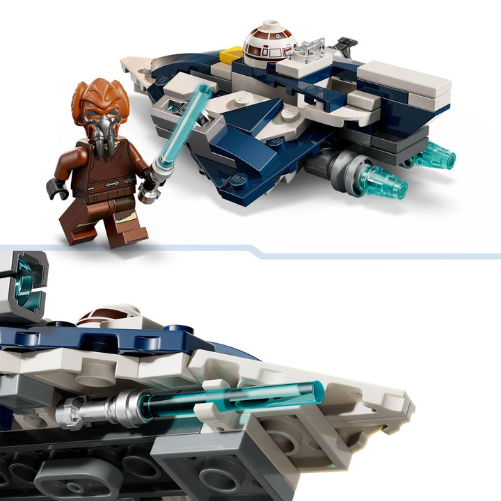LEGO Star Wars Plo Koon's Jedi Starfighter Microfighter - Building Set for Kids 6+