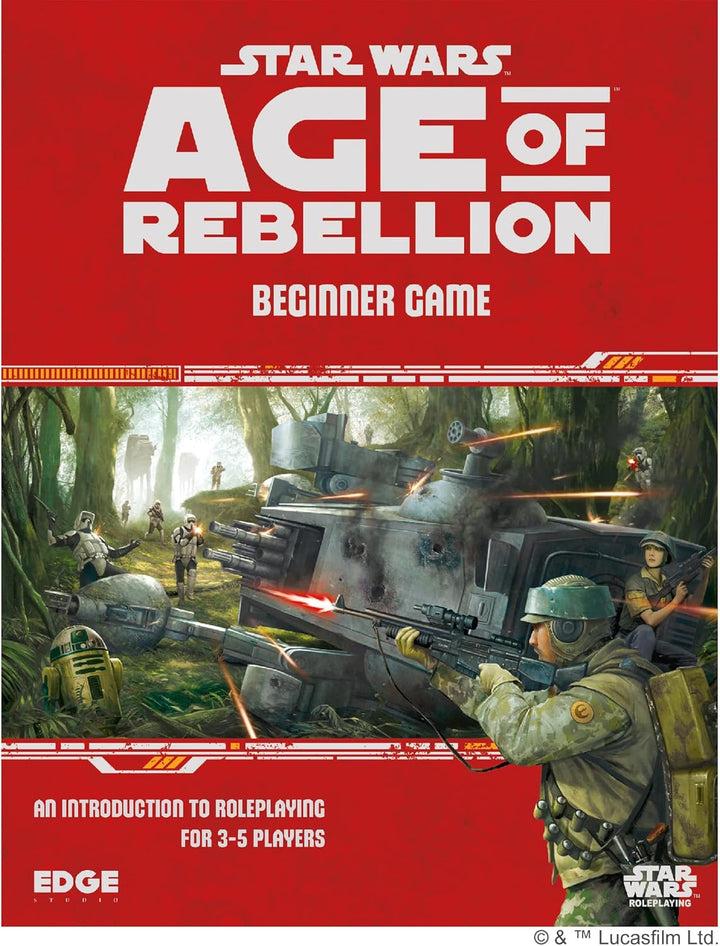 Edge, Star Wars Age of Rebellion RPG: Beginner Game, RPG, Ages 12 plus, 2-4 Play