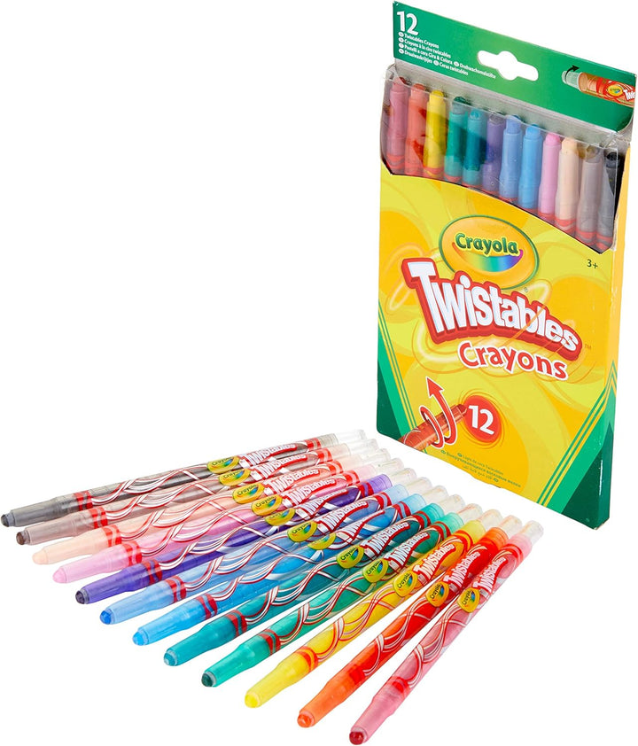 Crayola Twistables Crayons - 12 Count Multicolor Pack