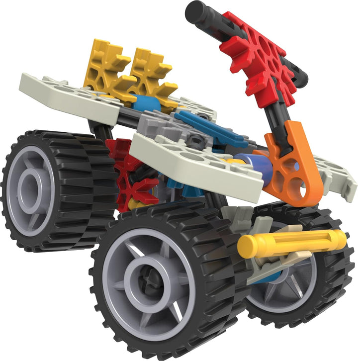 K'Nex Imagine 10 Model Beginner Fun Fast Vehicles Building Set - 96 Piece STEM Kit for Ages 5+