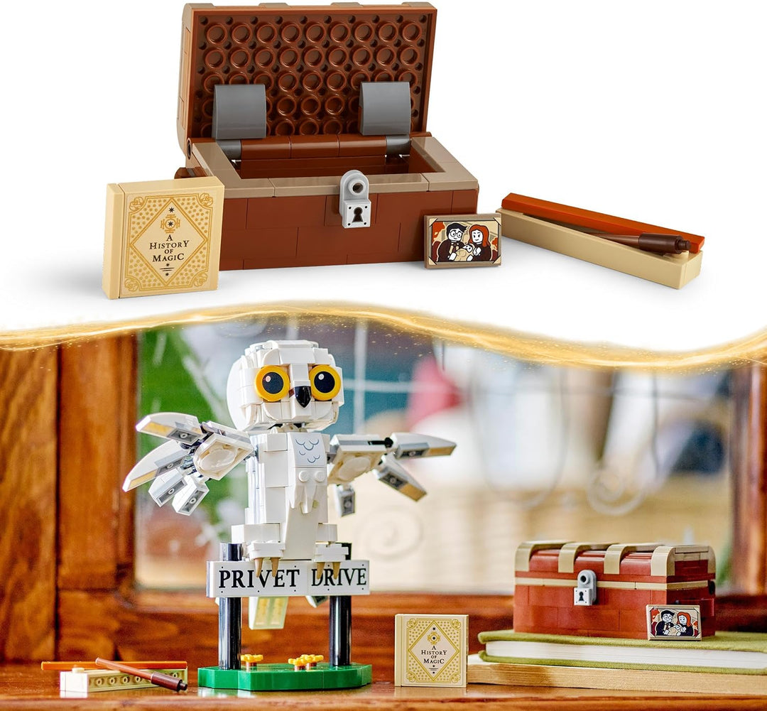 LEGO Harry Potter Hedwig at 4 Privet Drive - Buildable Toy for Ages 7+