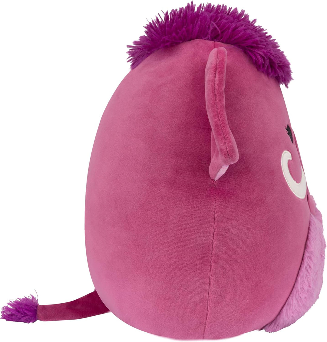 Squishmallows 12" Magdalena the Magenta Woolly Mammoth Plush Toy - Ultra-Soft Collectible Stuffed Animal